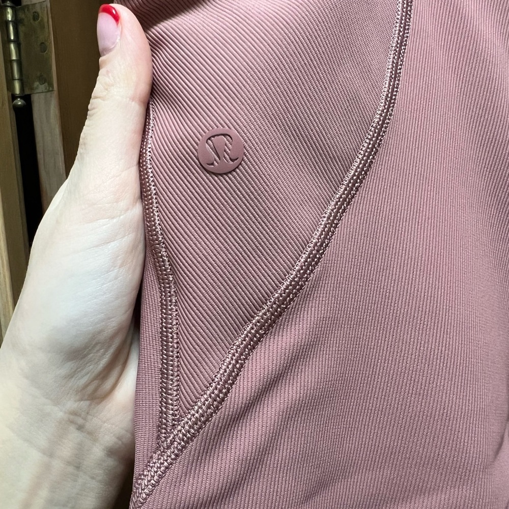Lululemon Ribbed unitard 6” - Picture 6 of 7